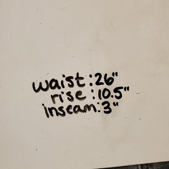 BDG Women's 26 Urban Outfitters Distressed High Rise Dark Gray Cutoff Shorts - Picture 4 of 5